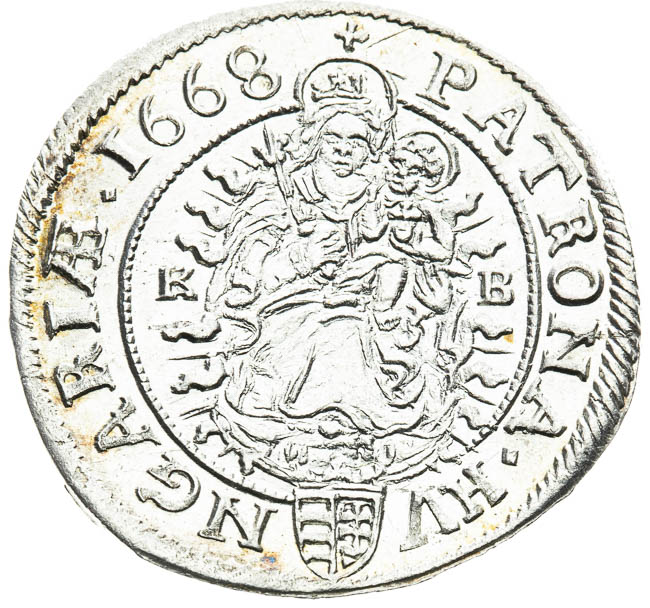 VI Kreutzer 1668 - back