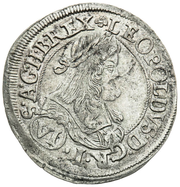 VI Kreutzer 1672 - front
