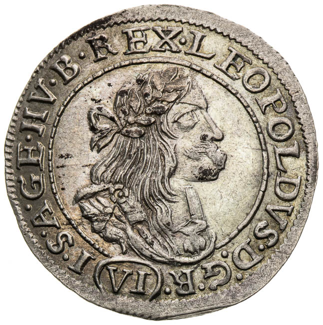 VI Kreutzer 1673 - front