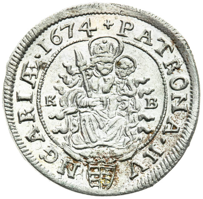 VI Kreutzer 1674 - back