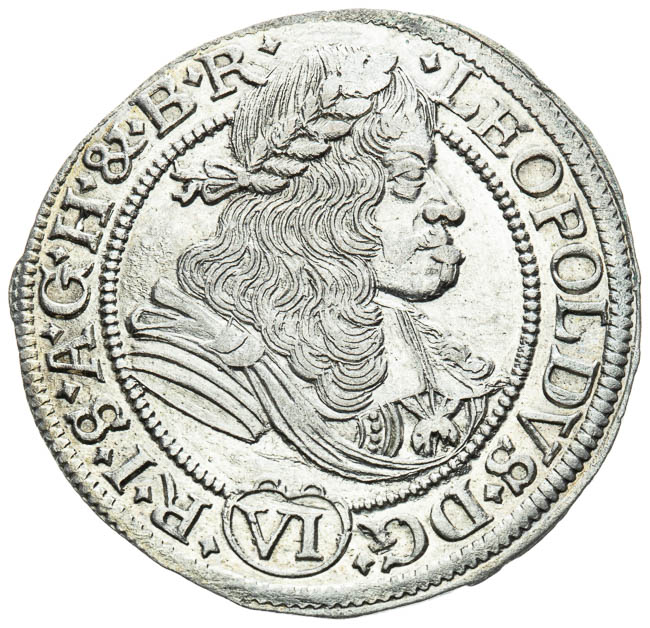VI Kreutzer 1676 - front