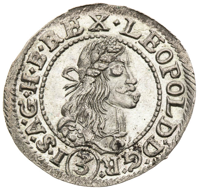 3 Kreutzer 1677 - front