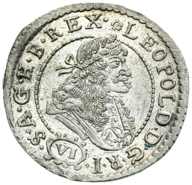 VI Kreutzer 1681 - front