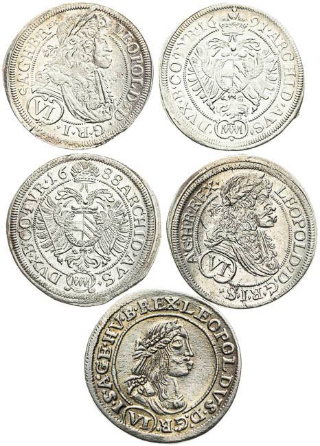 VI Kreutzer (5 pcs) - front