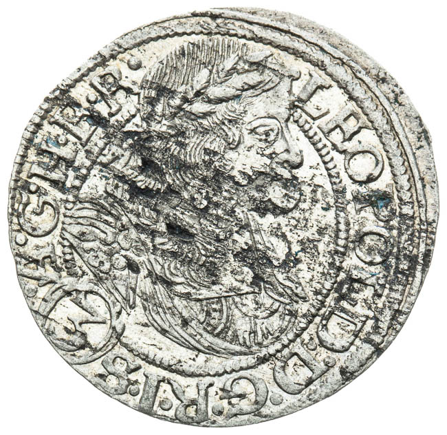 3 Kreutzer 1668 - front