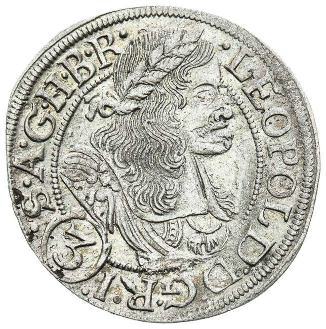 3 Kreutzer 1668 - front