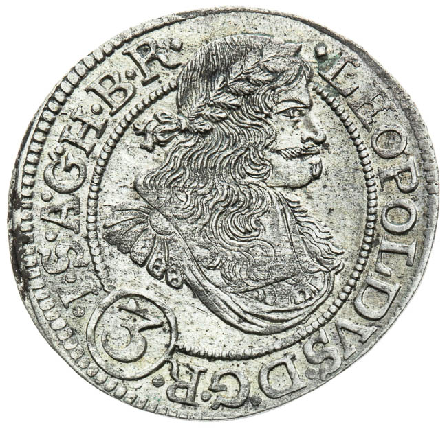 3 Kreutzer 1670 - front