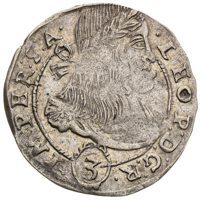 3 Kreutzer 1670 - front