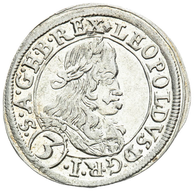 3 Kreutzer 1670 - front