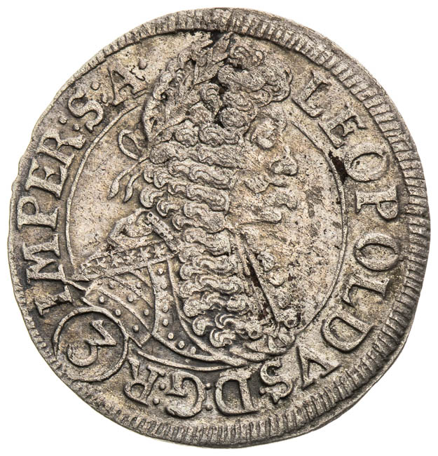 3 Kreutzer 1697 - front