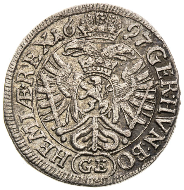 3 Kreutzer 1697 - back