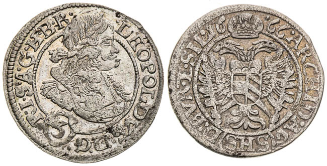 3 Kreutzer (2 pcs) - front