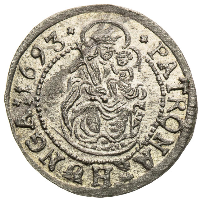 Denar 1693 - back