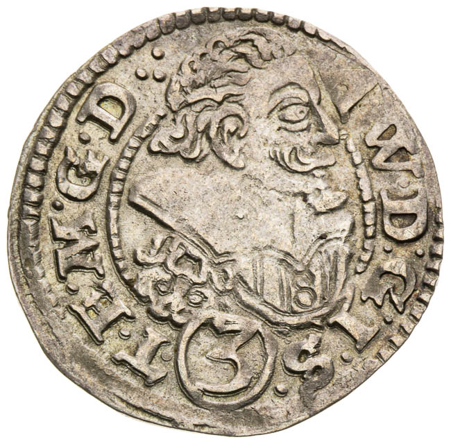 3 Grajciar 1609 - averz