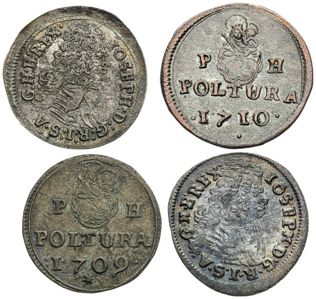 Poltury (4 ks) - averz