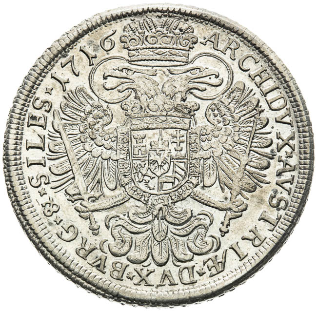 Thaler 1716 - back