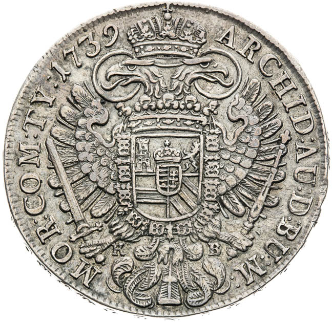 Thaler 1739 - back