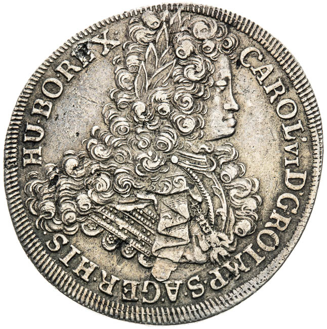 1/2 Thaler 1717 - front