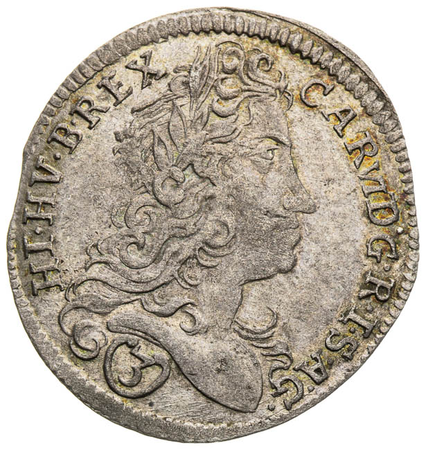3 Kreutzer 1722 - front