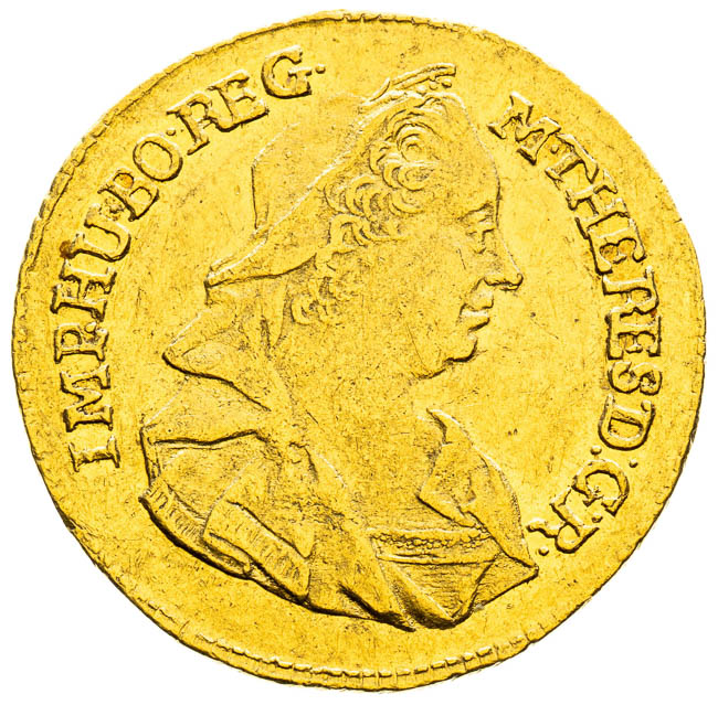 Dukát 1771 - avers