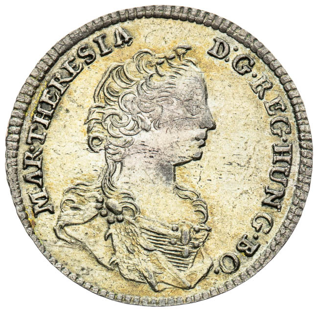 3 Kreutzer 1745 - front
