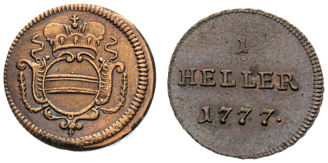 Heller 1765, 1777 (2 pcs) - front