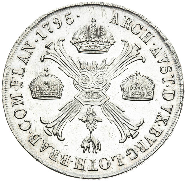 Thaler 1795 - back