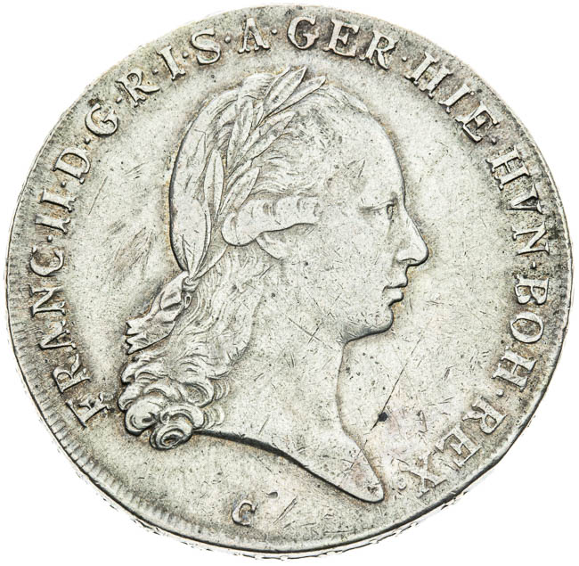 Thaler 1796 - front