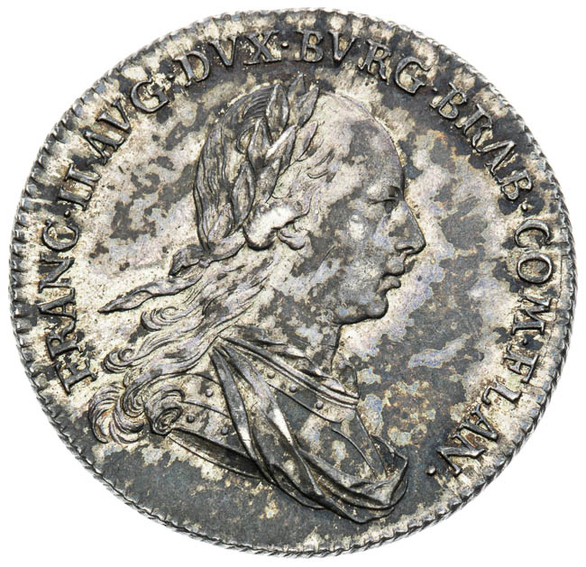 Silver Token 1794 - front