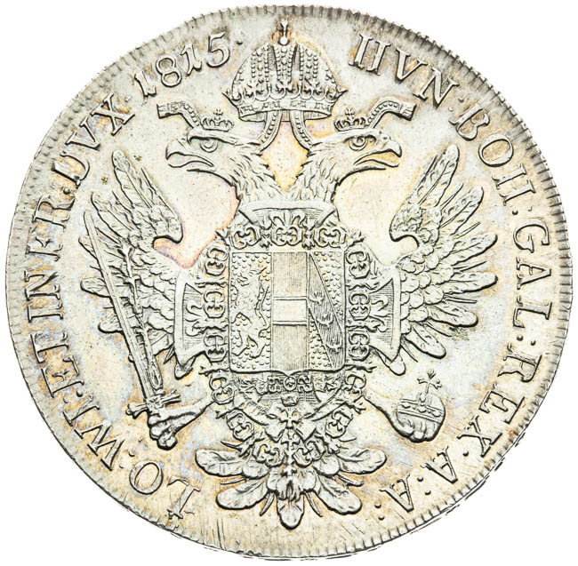 Thaler 1815 - back