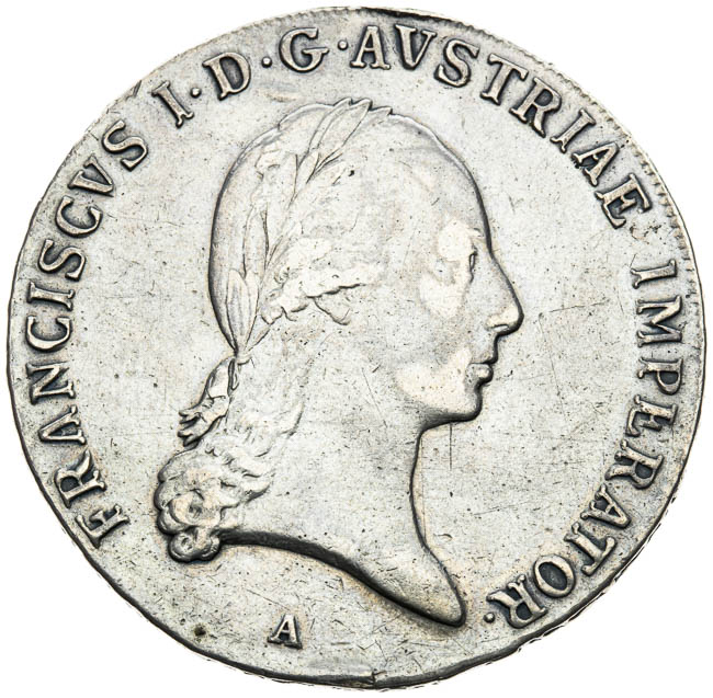 Thaler 1821 - front