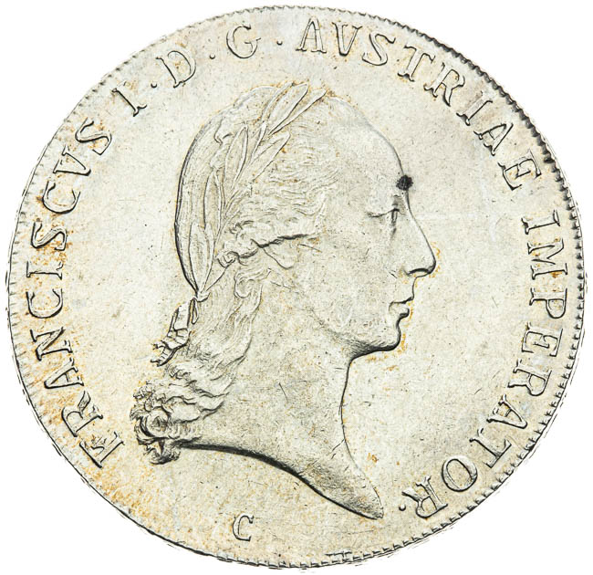 Tolar 1824 - avers