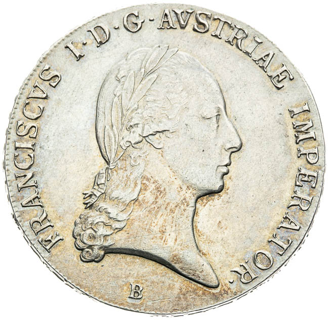 Tolar 1824 - avers
