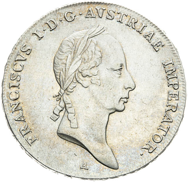 Tolar 1829 - avers