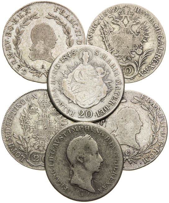 20 Kreutzer (6 pcs) - front