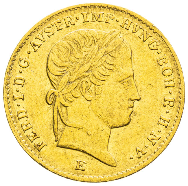 Dukát 1848 - averz