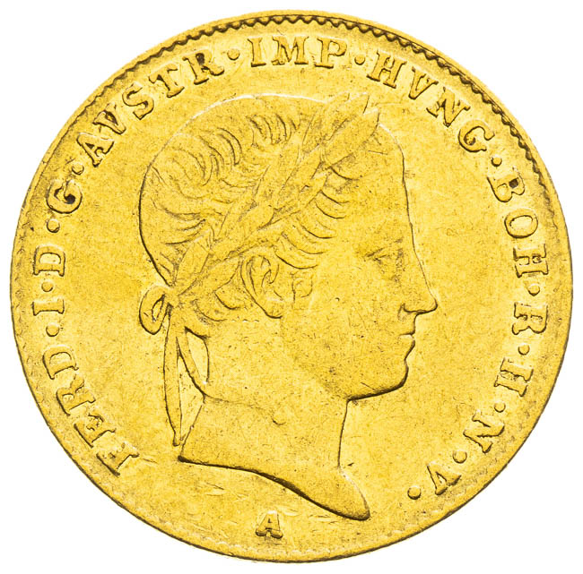 Dukát 1848 - averz
