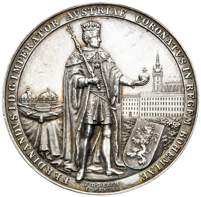 Strieborná medaila 1836 - averz