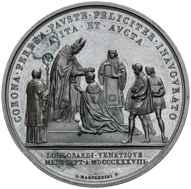 Medaila 1838 - reverz