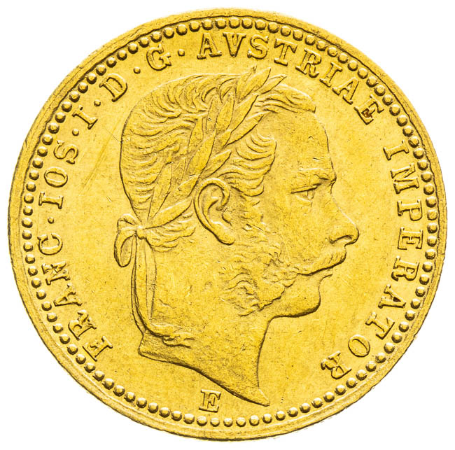 Dukát 1867 - avers