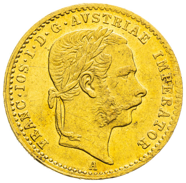 Dukát 1871 - avers