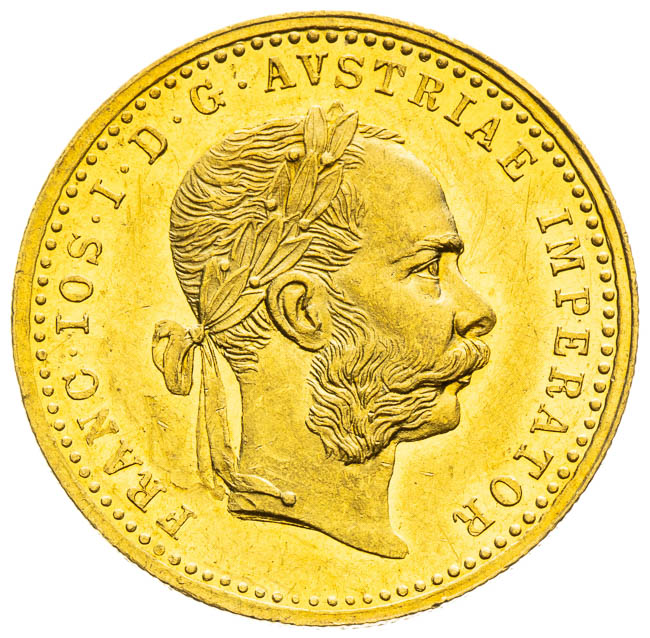 Ducat 1888 - front