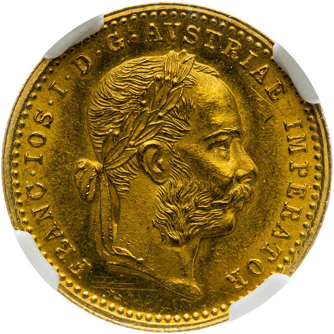 Ducat 1893 - front