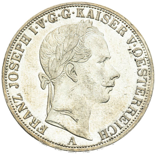 Federal thaler 1858 - front