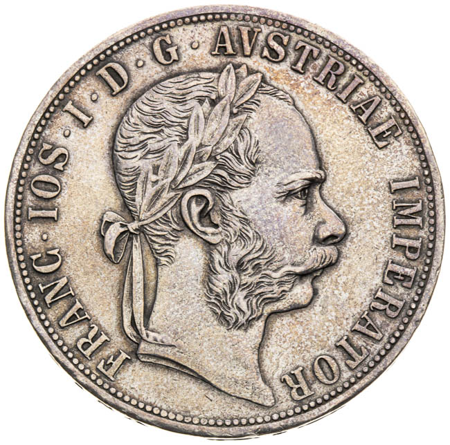 2 Zlatník 1878 - averz