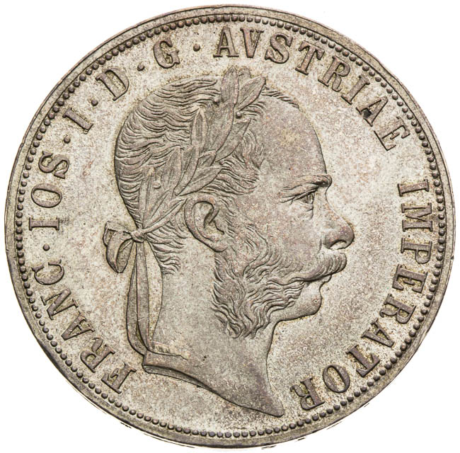 2 Gulden 1881 - front