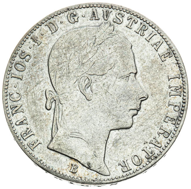 Gulden 1863 - front