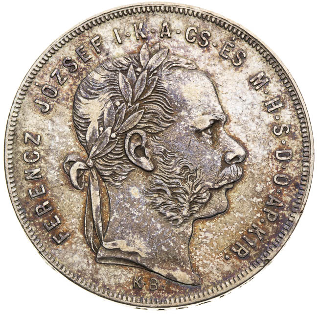 Gulden 1872 - front