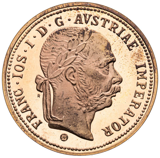 Gulden 1875 (Restrike) - front