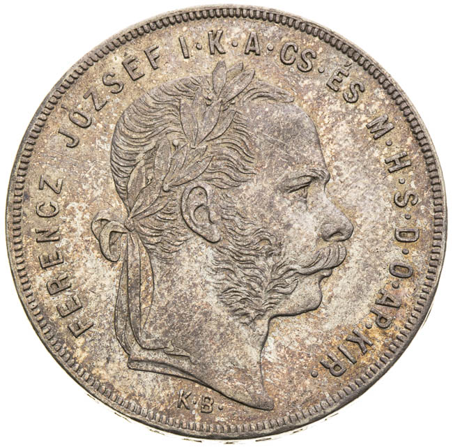 Gulden 1876 - front